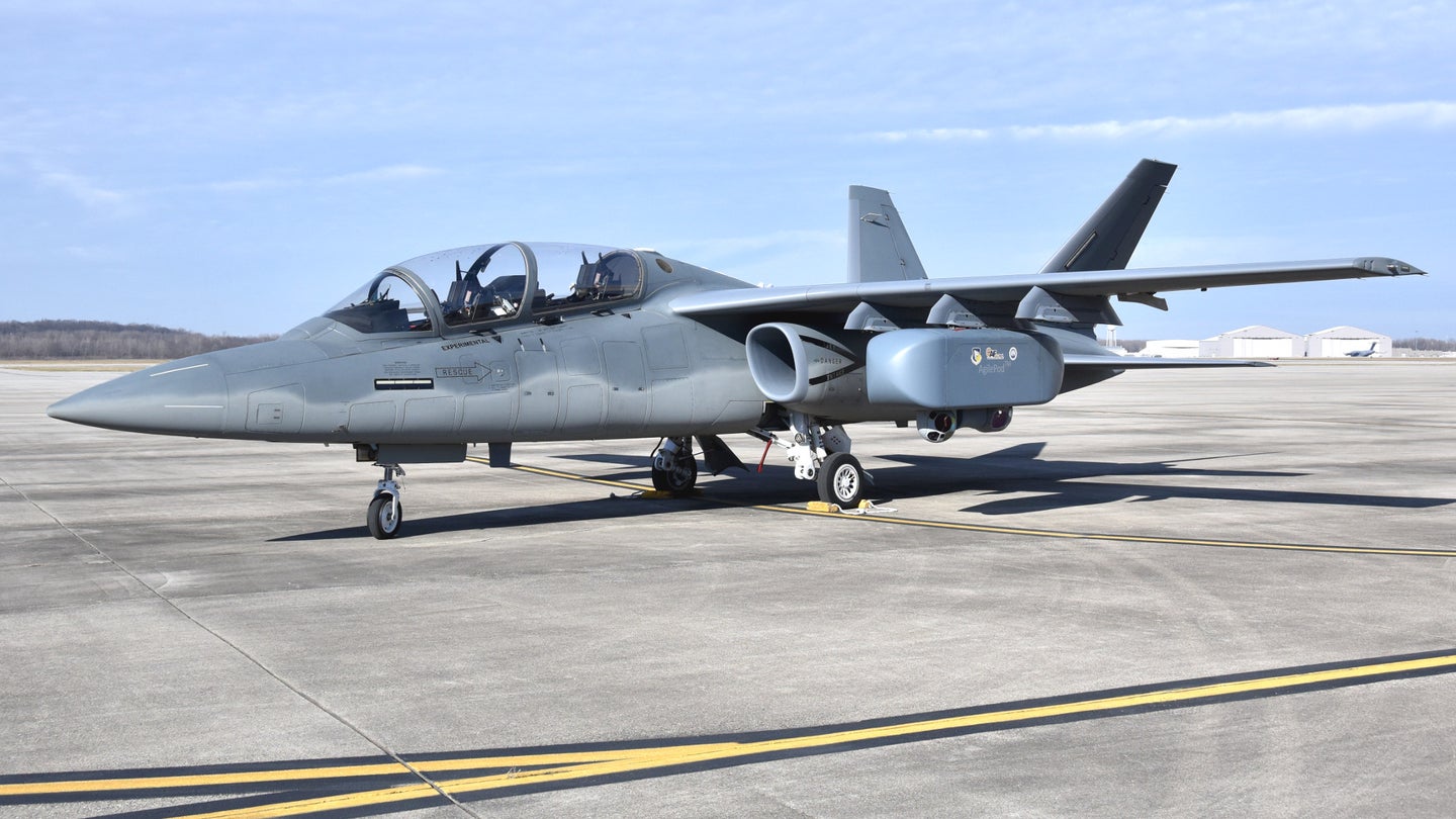 USAF Uses Textron&#8217;s Scorpion Jet As the Latest Testbed for Its Modular Sensor Pod