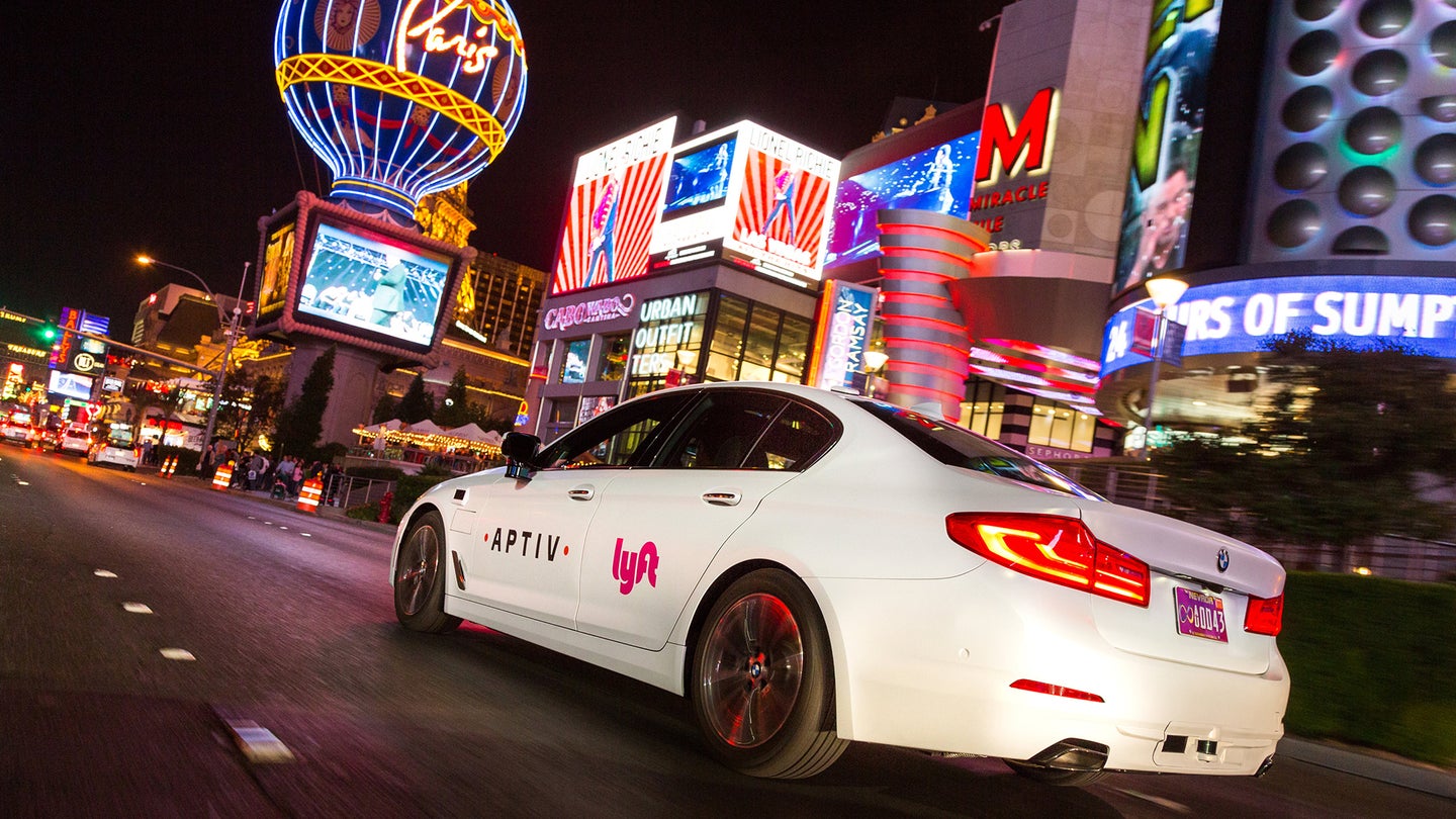 Self-Driving-Car Tech Startup Aptiv Debuts Command Center in Las Vegas