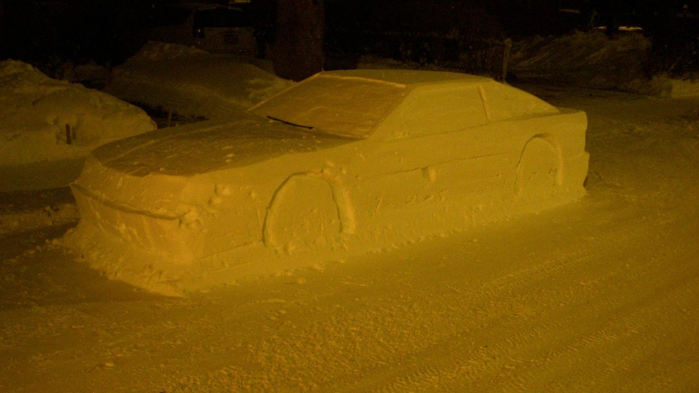Police Fooled by Montreal Artist’s Illegally Parked ‘Car’ Snow Sculpture