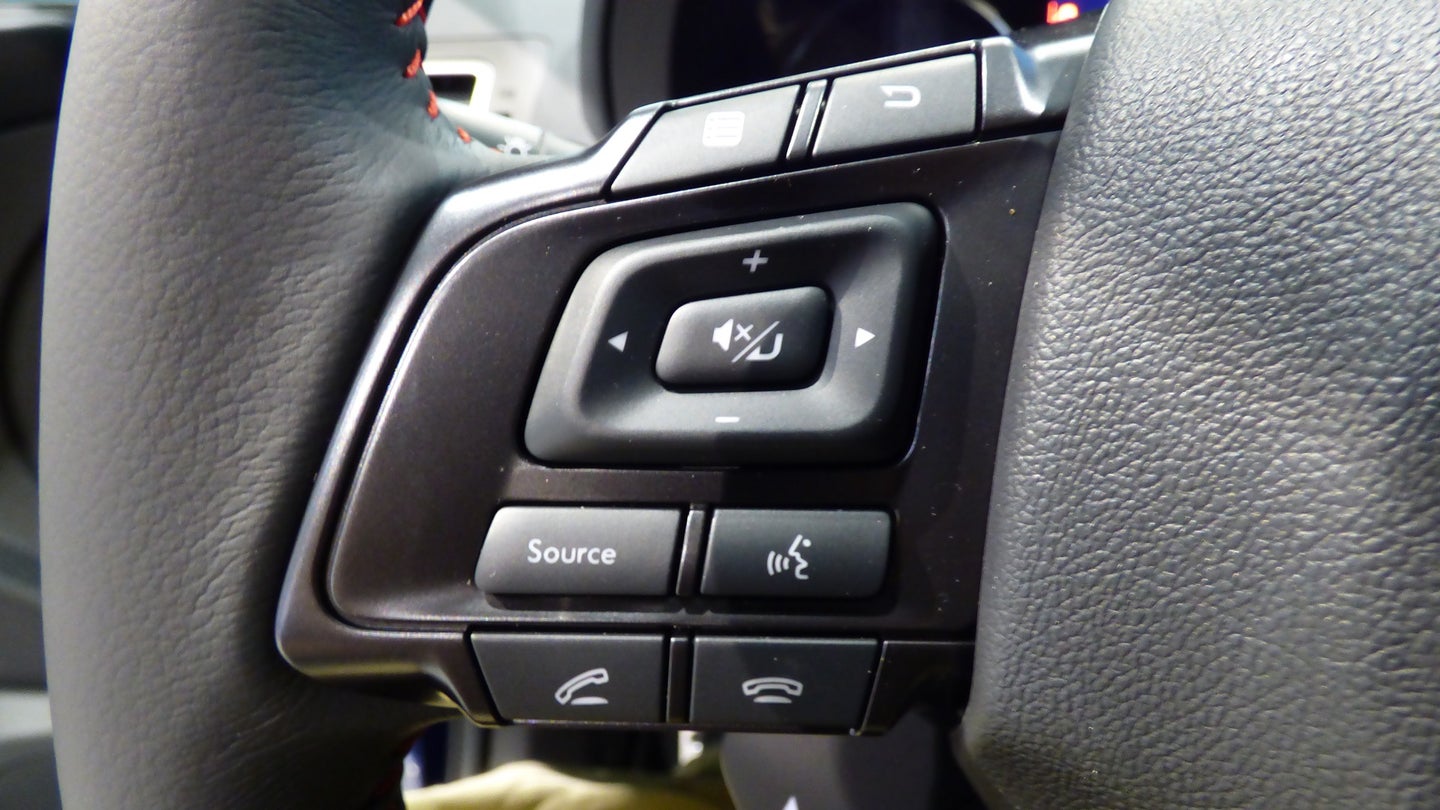 Joystick-Style Steering Wheel Controls May Be Virtually Standardized: Toyota Rep