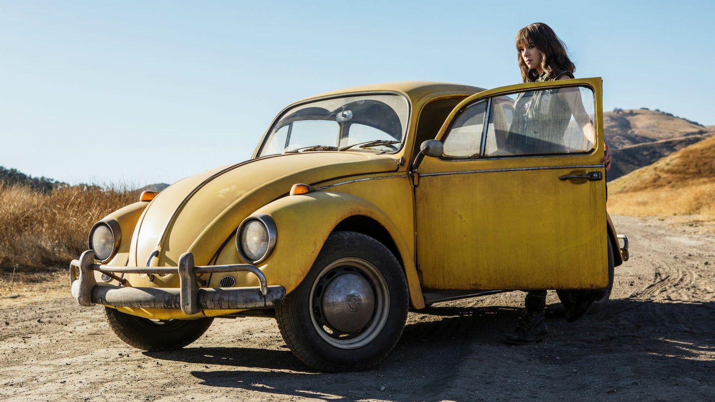 First Official Image of New Transformers Film Shows Bumblebee as a Volkswagen Beetle