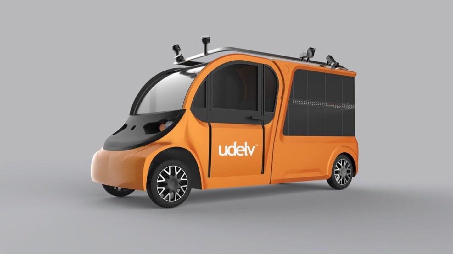 Udelv Autonomous Delivery Vehicle Begins Testing in California