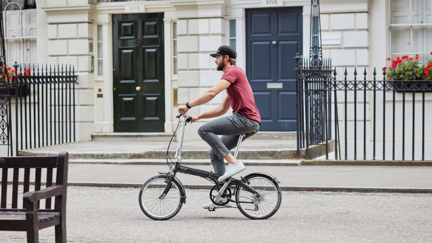 You Can Ride Around on a Folding Bike From MINI