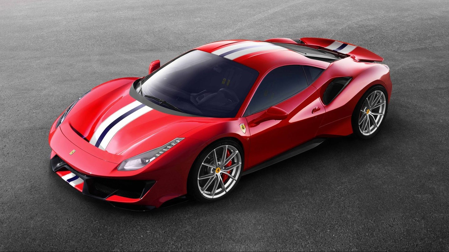 710-Horsepower Ferrari 488 Pista Revealed