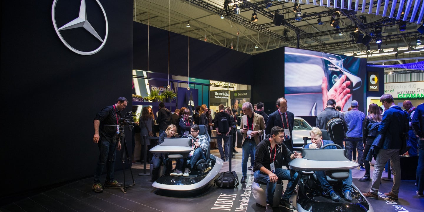 Mercedes Shows Off Artificial Intelligence at Mobile World Congress 2018