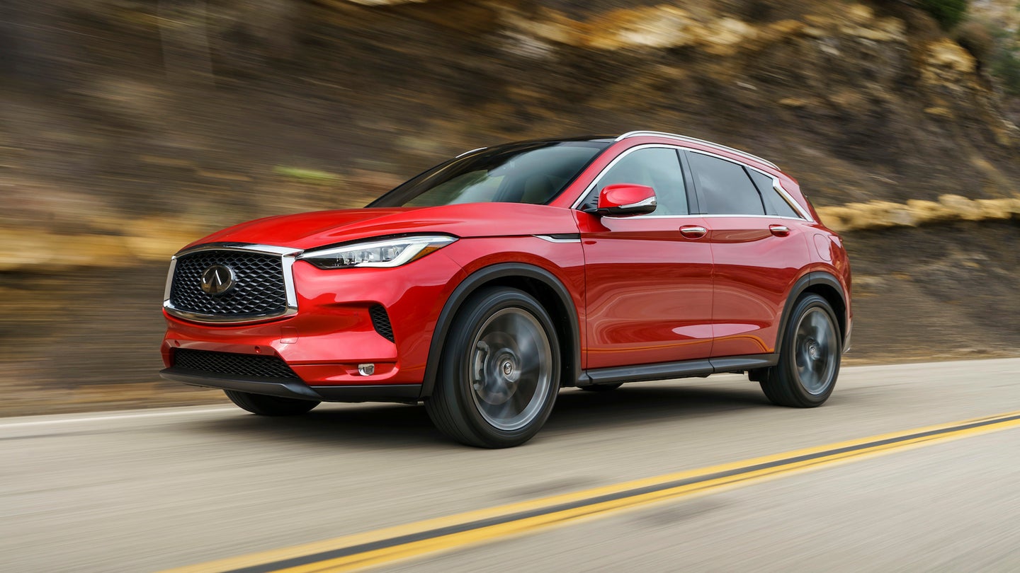 The 2019 Infiniti QX50 Is a High-Tech, Leather-Lined Gladiator of a Crossover