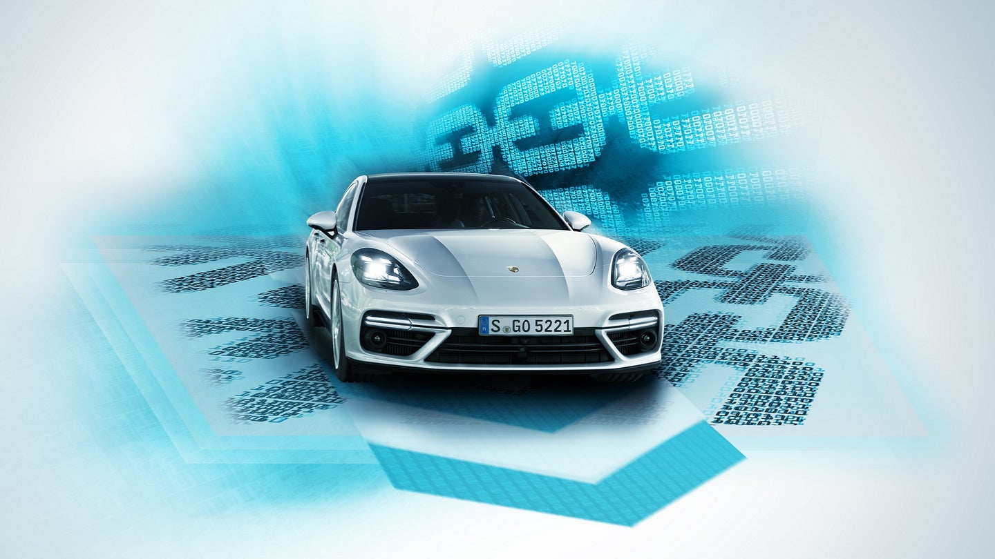Crypto-Car-ency? Porsche Brings the Blockchain to Autos