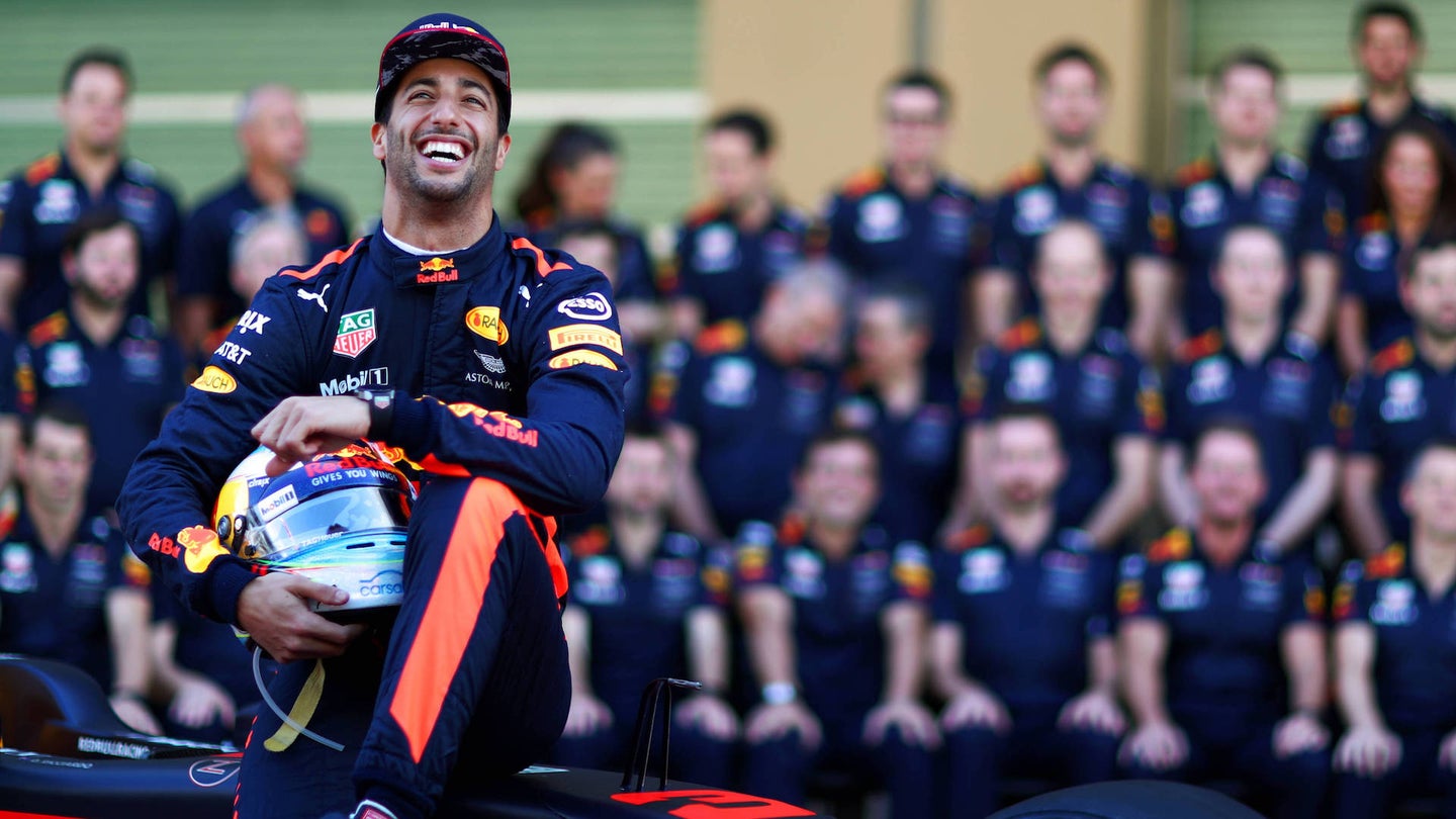 Red Bull’s Daniel Ricciardo Opens up About His Winter Break and 2018 F1 Season