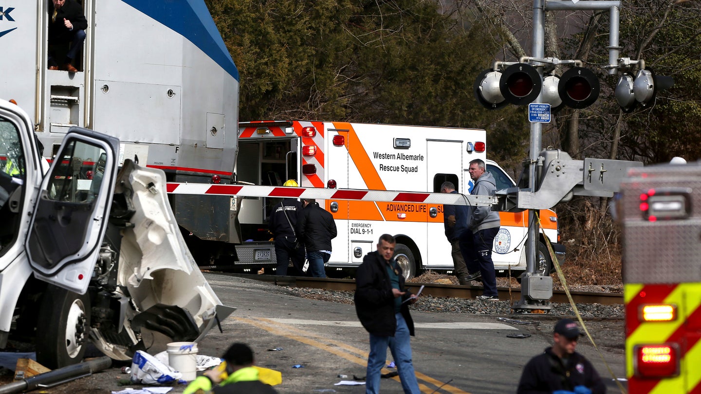 Truck Drove Around Safety Gates in Virginia Amtrak Crash, Officials Say