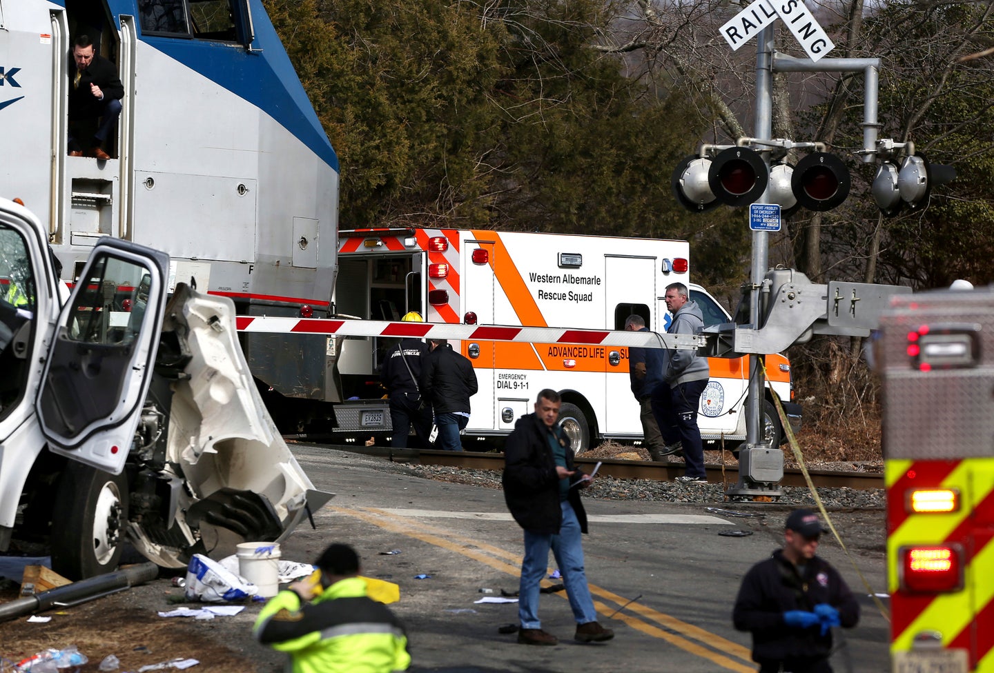 Truck Drove Around Safety Gates in Virginia Amtrak Crash, Officials Say