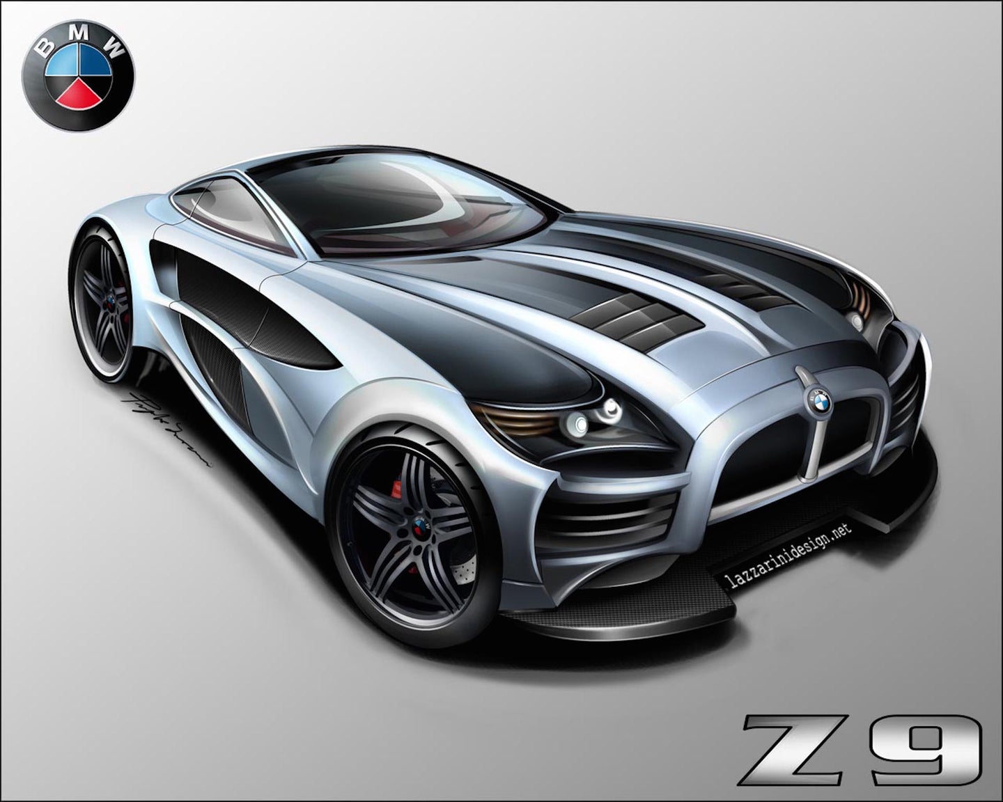 Here’s What the BMW Z9 Might Look Like According to Lazzarini