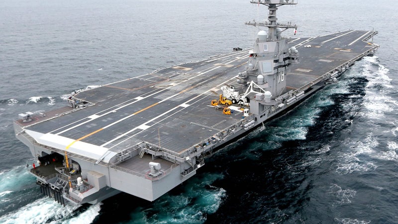 Shock Trials or No, the Navy’s Newest Supercarrier Is Still an Unreliable Debacle