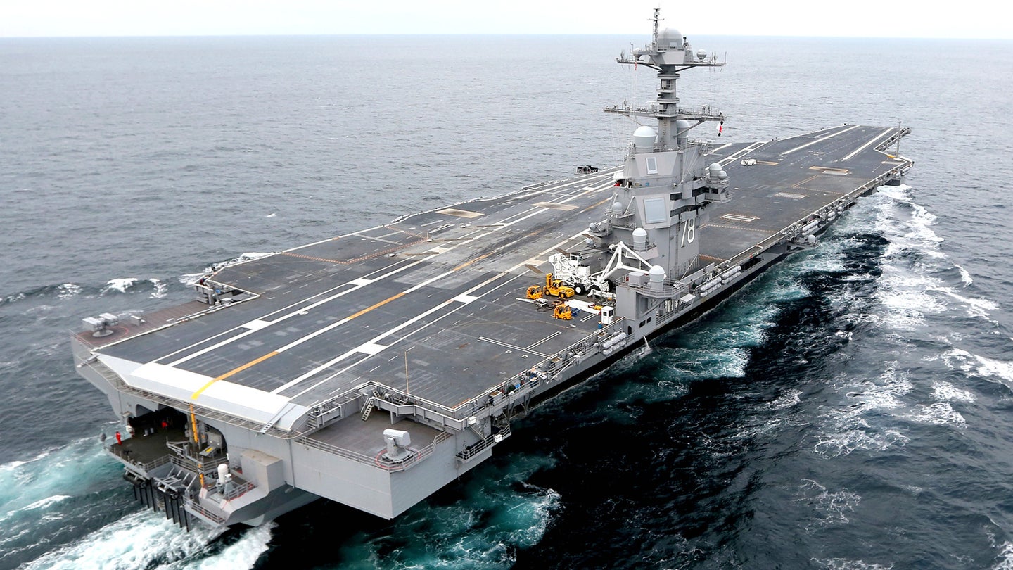 Shock Trials or No, the Navy&#8217;s Newest Supercarrier Is Still an Unreliable Debacle