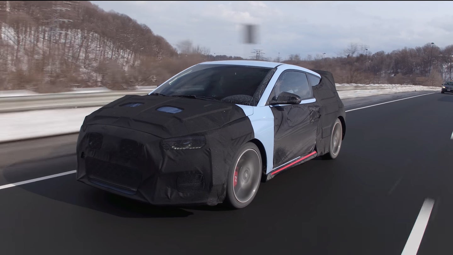 Listen to the Pre-Production Hyundai Veloster N&#8217;s Crazy Exhaust Sounds