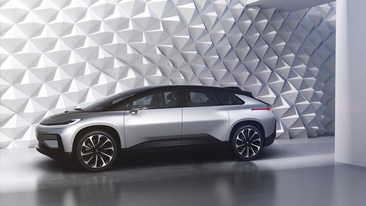 Faraday Future Reportedly Builds First Preproduction FF 91 Electric SUV