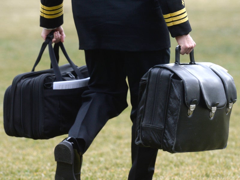Confusion Surrounds Confrontation With Nuclear Football During Trump’s Beijing Visit