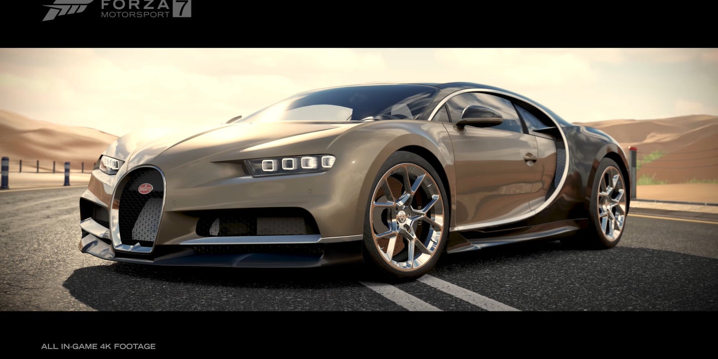 The Bugatti Chiron Comes to <em>Forza Motorsport 7</em>