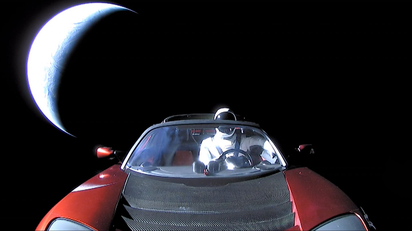 Elon Musk Snuck a Secret Payload into Space Aboard the Tesla-Carrying SpaceX Falcon Heavy
