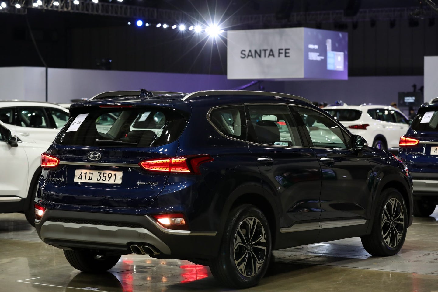 Hyundai Motor Co. Unveils New Model Of Santa Fe SUV