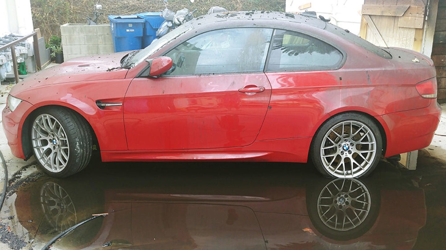 This Guy Had to Watch as His Rarely-Optioned BMW M3 Cooked to a Crisp