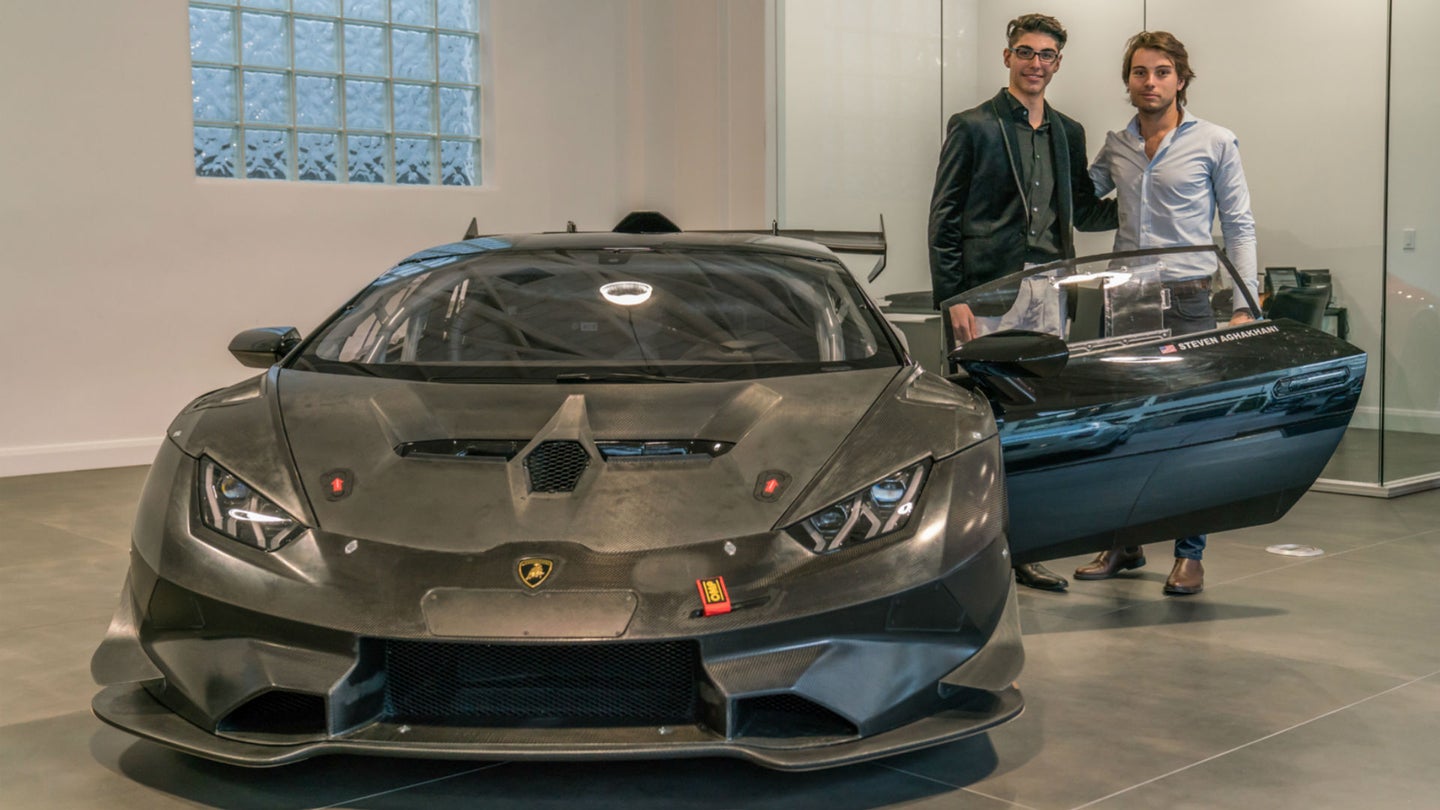 This 14-Year-Old Just Received America’s First Lamborghini Huracan Super Trofeo Evo
