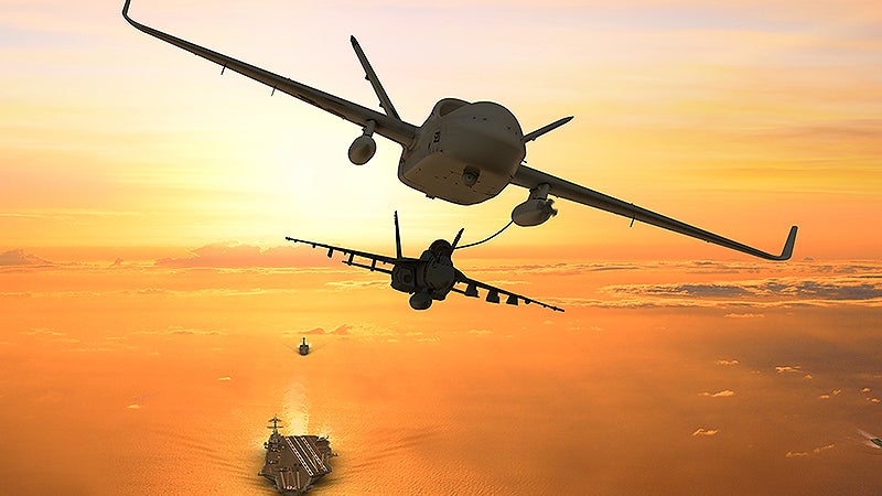 Here&#8217;s Why General Atomics Teamed Up With Boeing For The MQ-25 Tanker Drone Tender