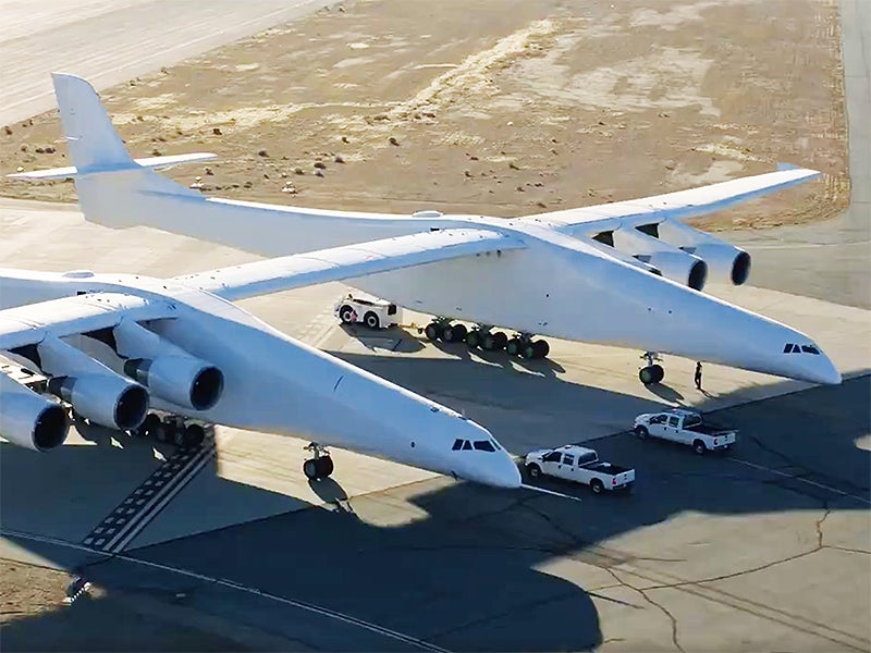 Stratolaunch Rumbles Down Runway As Pentagon&#8217;s Interest In Rapid Space Access Mounts
