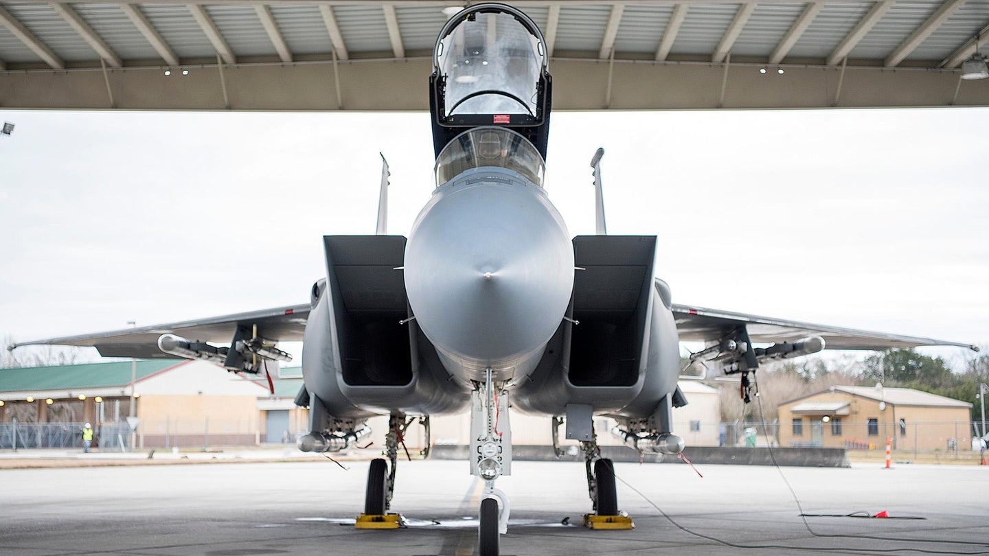 It&#8217;s Back To The Future For U.S. F-15C Eagles And Conformal Fuel Tanks