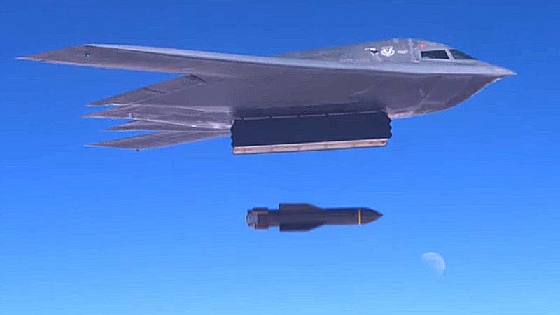 USAF Orders More Upgraded Massive Ordnance Penetrator Bombs Amid Tensions with North Korea