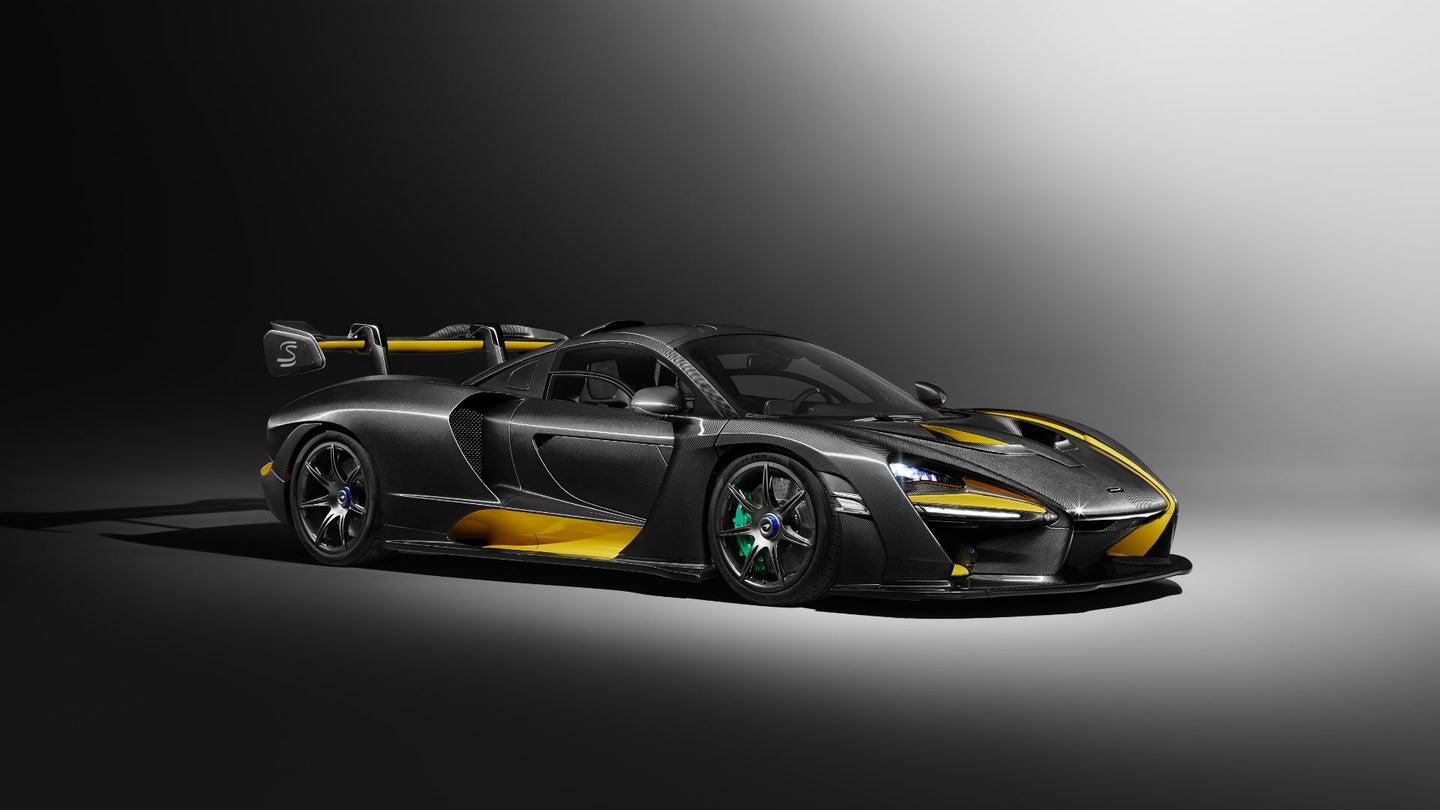 Check Out This McLaren Special Operations Carbon Fiber Senna