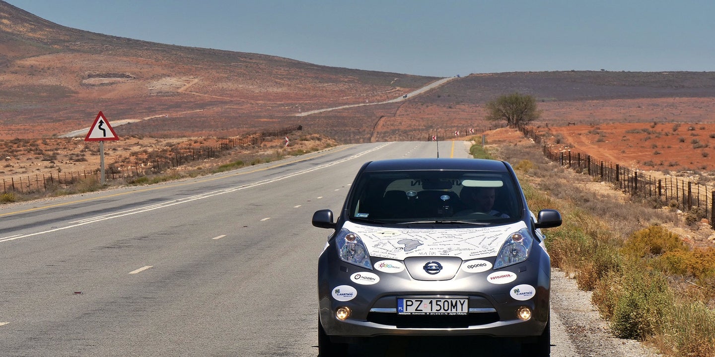Nissan Powers EV Expedition Across Africa