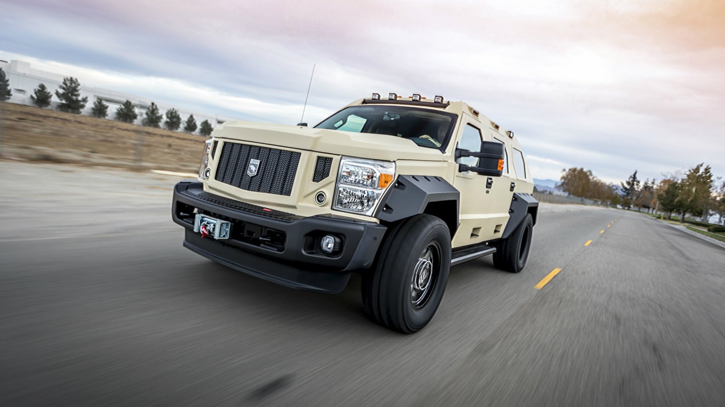 The USSV Rhino GX Executive Model  Is An SUV for Those With Everything But Subtlety