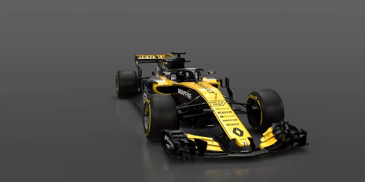 Say Good Morning To The Renault Sport R.S.18 Formula 1 Car