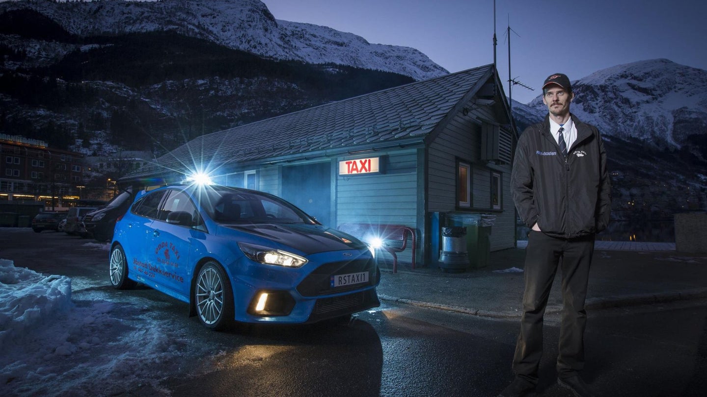 Watch This Ford Focus RS Used as a Taxi in Norway