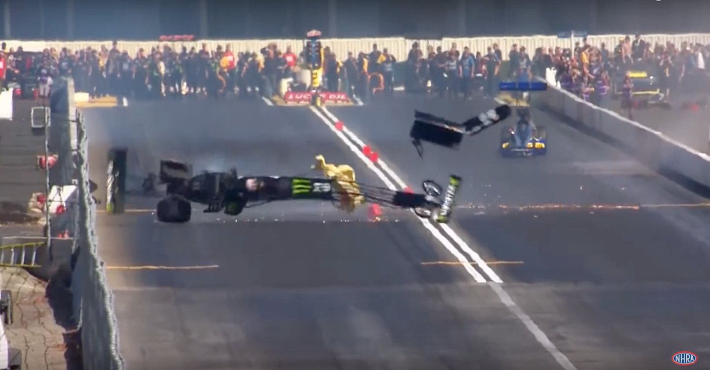 NHRA’s Brittany Force Has Major Crash Just Two Days After Dad’s Funny Car Explosion