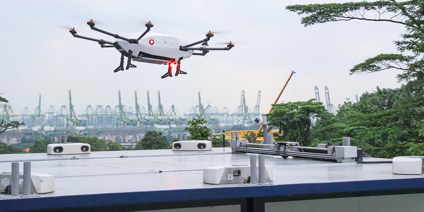 Airbus&#8217; Skyways Drone Completes First Parcel Delivery in Singapore