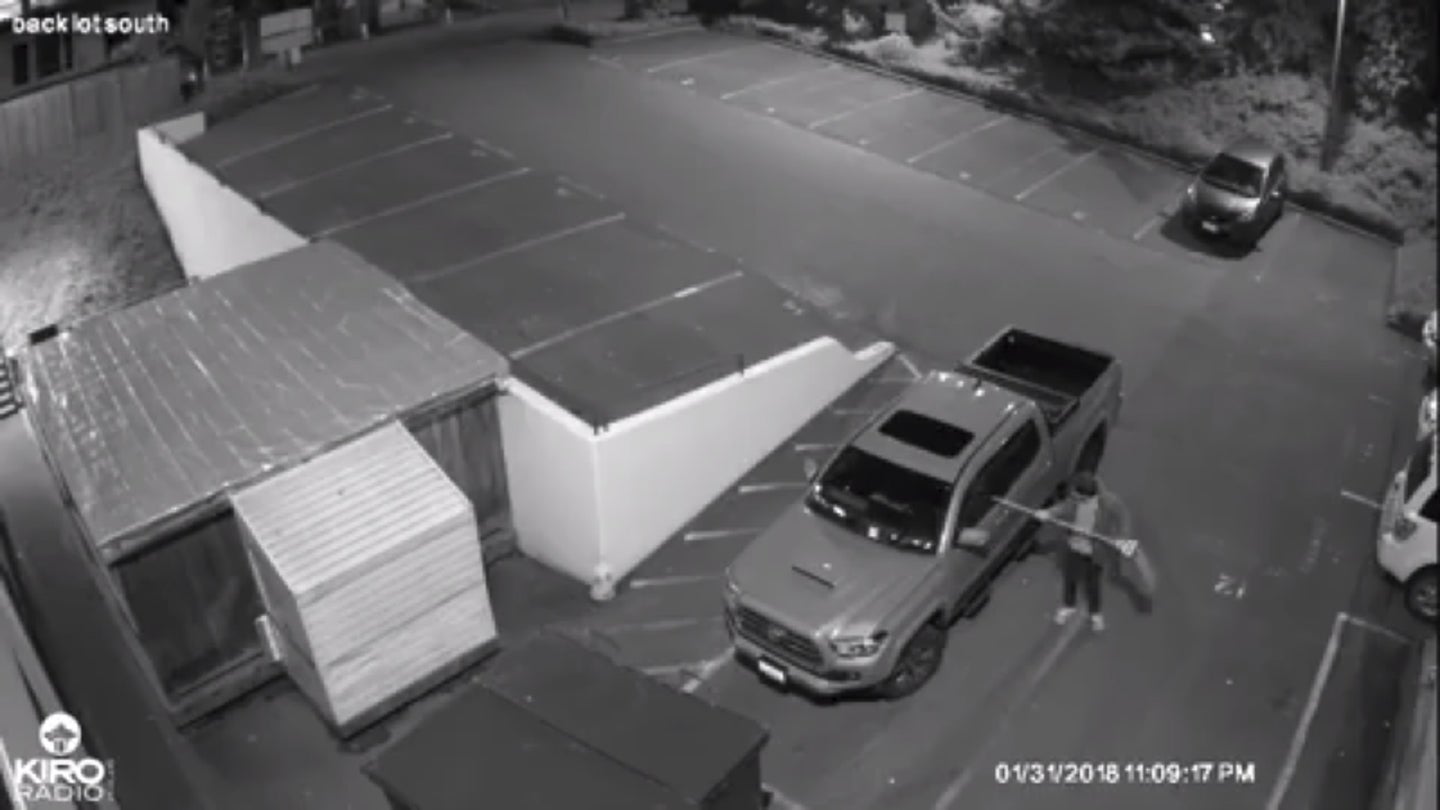 This Pickup Robbery Surveillance Footage Commentary Is Amazing