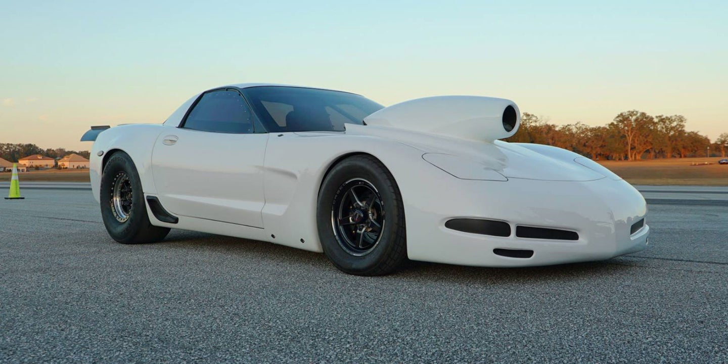 This 1,100 HP Corvette is Naturally Aspirated and Revs to 9,200 RPM