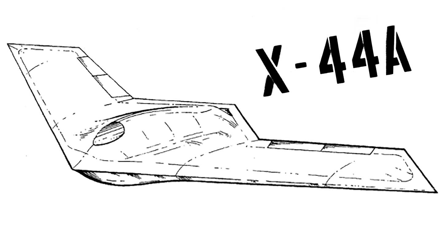 Exclusive: Lockheed Skunk Works&#8217; X-44A Flying-Wing Drone Revealed