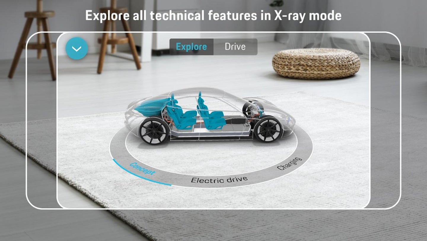 Porsche Launches Mission E Augmented Reality App