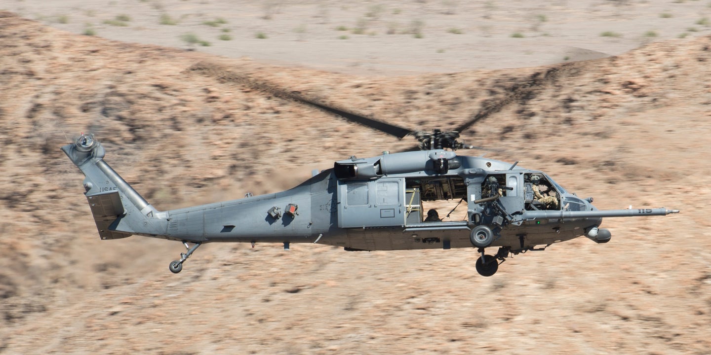 U.S. Air Force HH-60G Pave Hawk Helicopter Crashes in Iraq Near the Syrian Border (Updated)