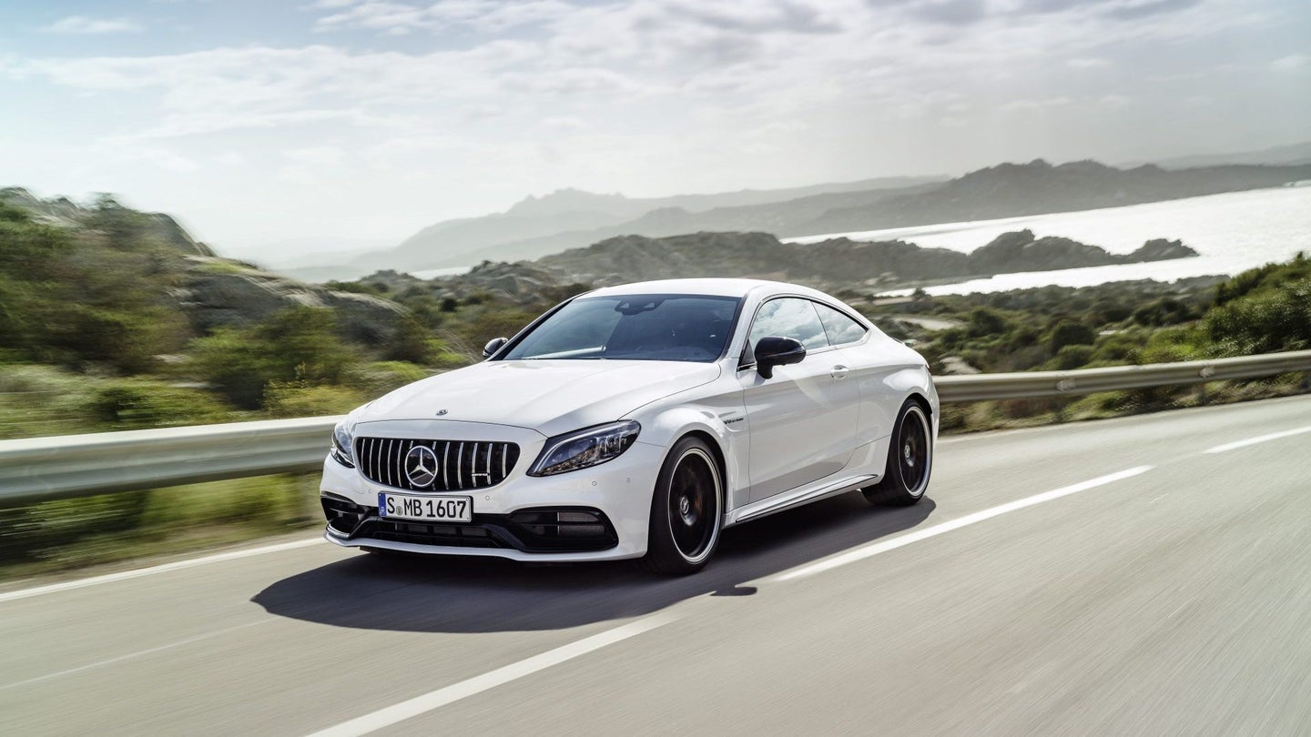 The 2019 Mercedes-AMG C63 Gets a New Grille and Two More Speeds