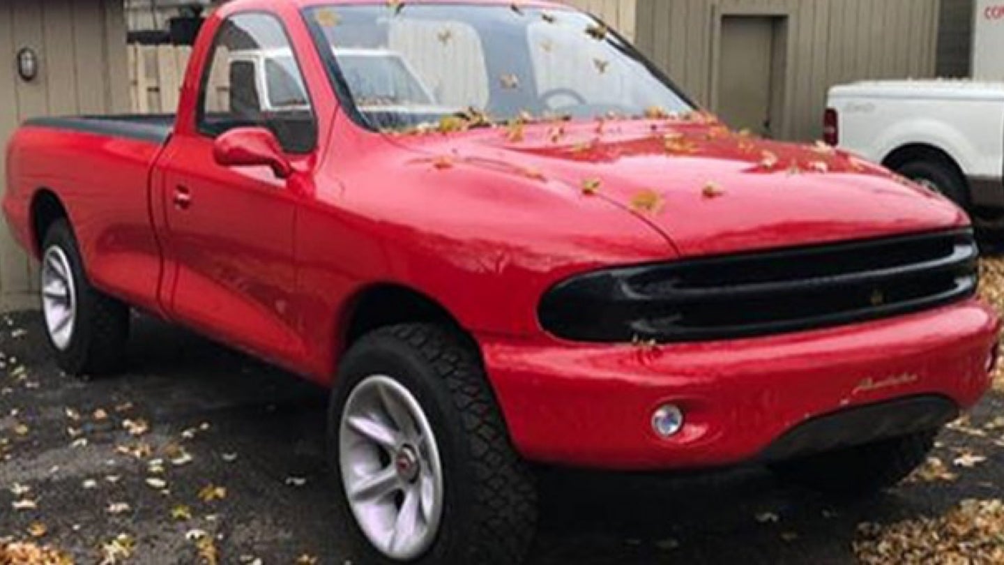 This Goofy-Lookin&#8217; &#8217;90s Ford Concept Truck Is For Sale In Detroit