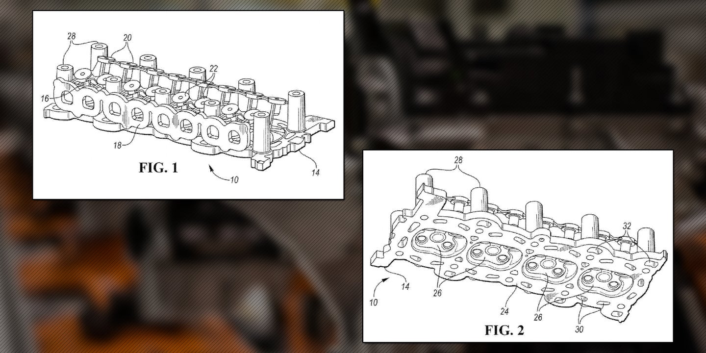 Ford Has Patented a Polymer Composite Cylinder Head