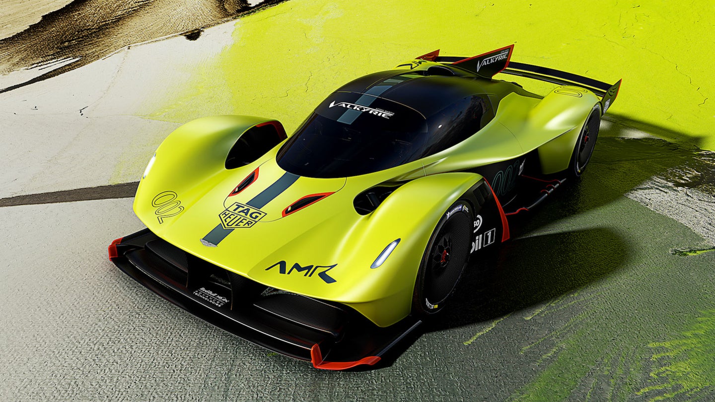 Aston Martin Valkyrie AMR Pro Generates More Than Its Own Weight in Downforce