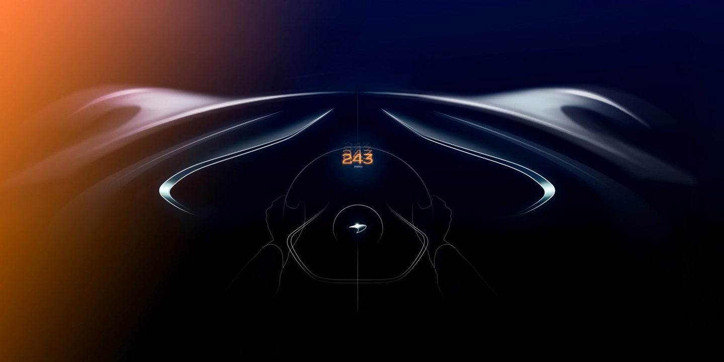 The Next McLaren Hypercar Will Do Over 243 MPH