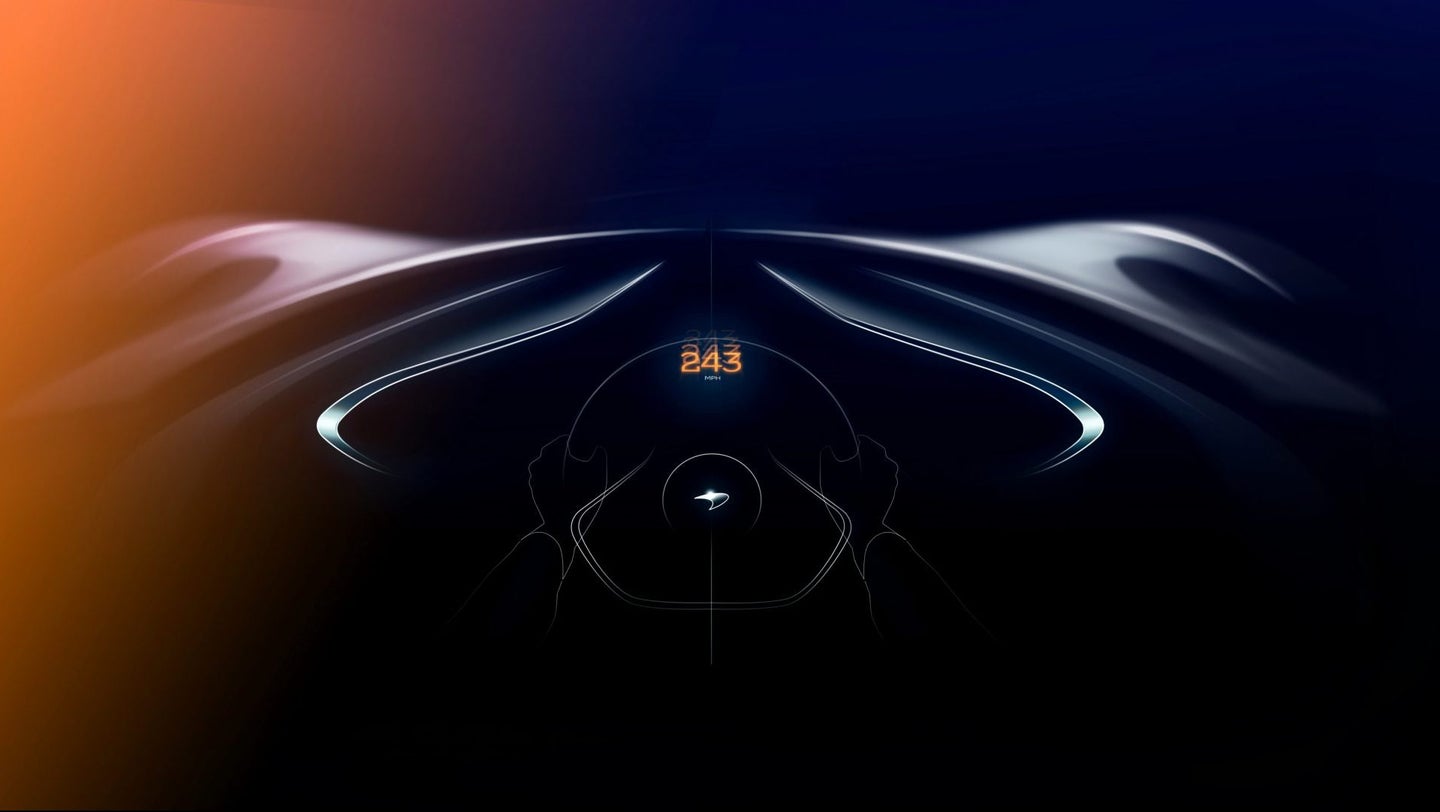 The Next McLaren Hypercar Will Do Over 243 MPH