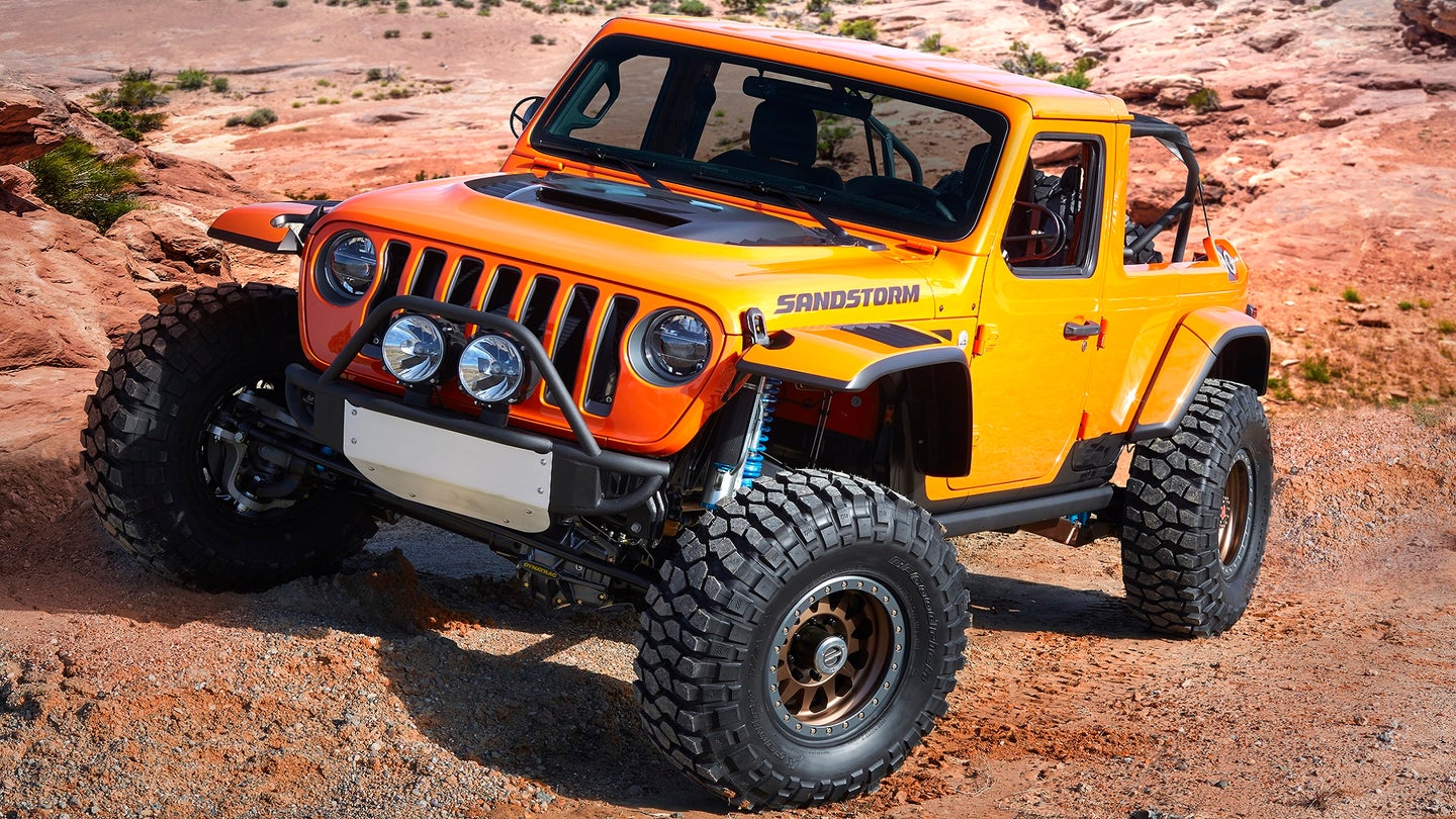 Jeep®  Sandstorm (formerly Desert Hawk) concept