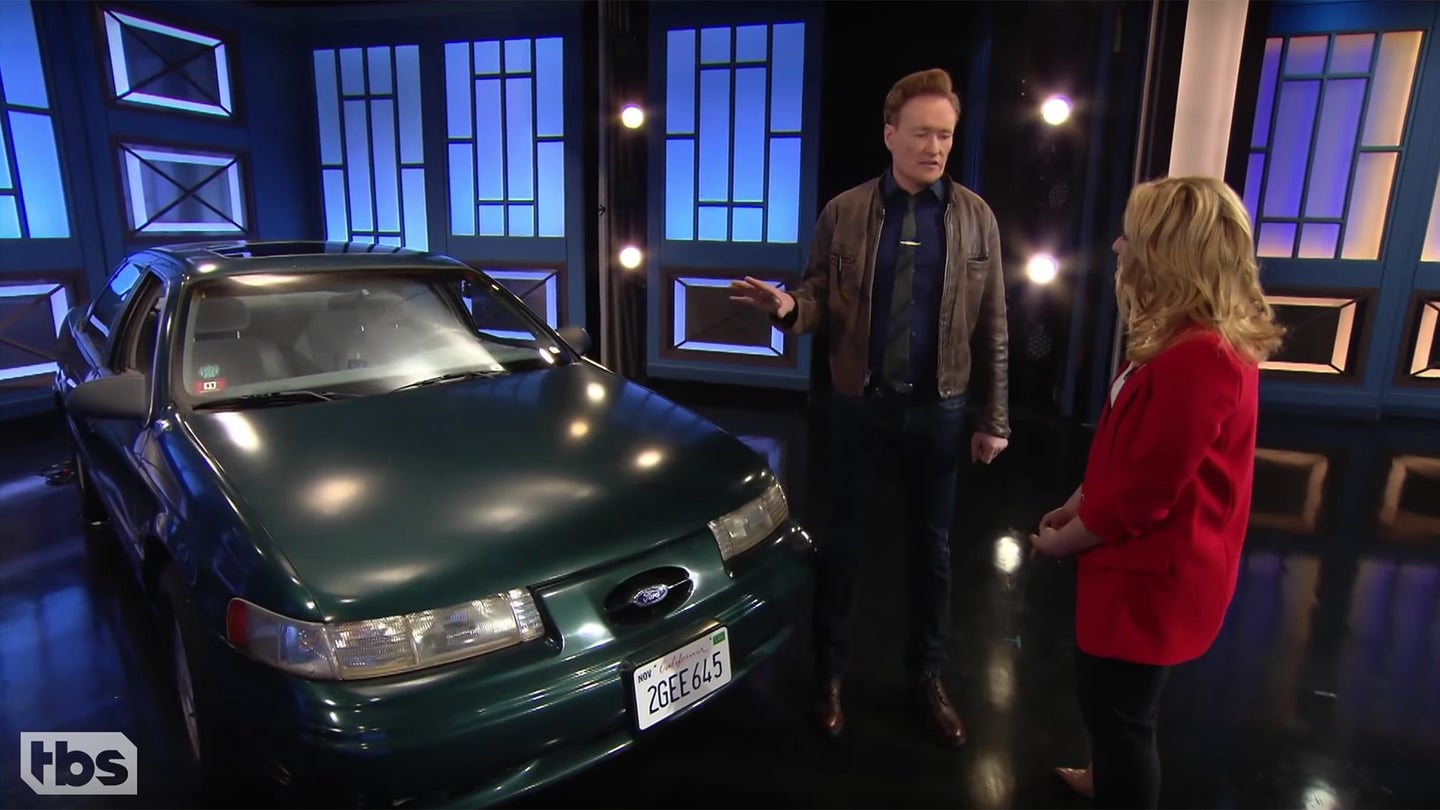 Conan O’Brien Still Owns His 1992 Ford Taurus SHO With a Manual Transmission