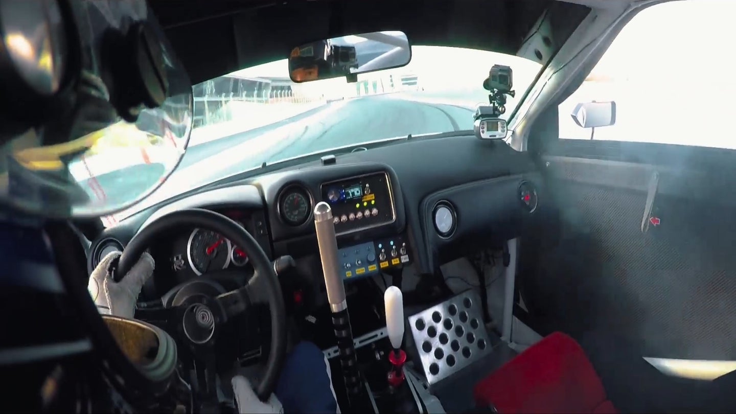 Formula Drift 2017 Champ James Deane Drifts the World’s Fastest Drift Nissan GT-R
